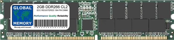 2GB DDR 266MHz PC2100 184-PIN ECC REGISTERED DIMM (RDIMM) MEMORY RAM FOR SUN SERVERS/WORKSTATIONS (CHIPKILL) - Click Image to Close
